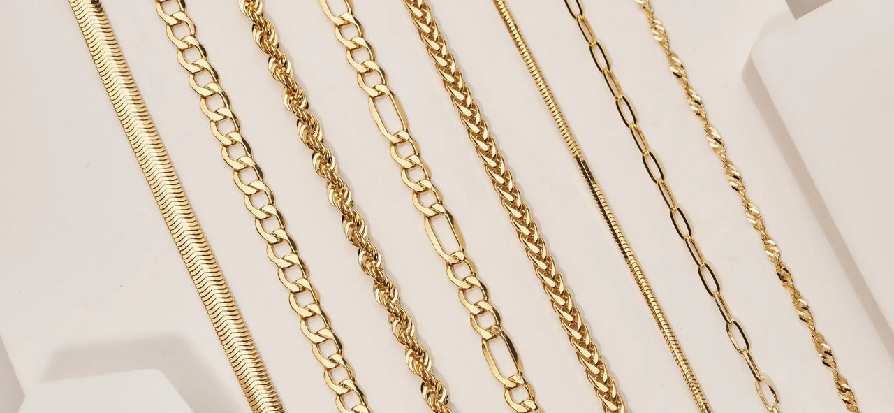 14K Solid Gold Chains - Heon Jewelry