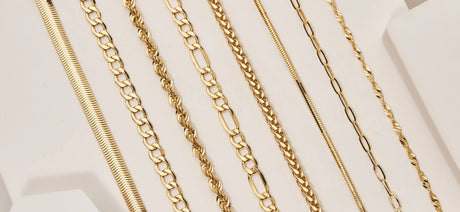 14K Solid Gold Chains - Heon Jewelry