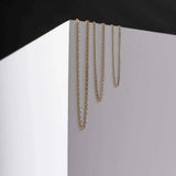 Diamond Cut Cable Chain