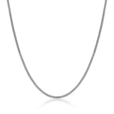 14K Solid Gold Popcorn Chain Necklace – Concave Dome Links - Heon Jewelry