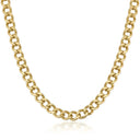 Cadena cubana Miami en oro de 14 quilates