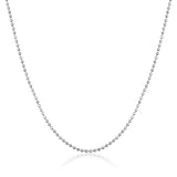 Ball Chain Necklace – Beaded Gold Chain with Polished Sphere Links - Heon Jewelry