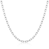 Flat Rectangular Paperclip Link Chain - Heon Jewelry