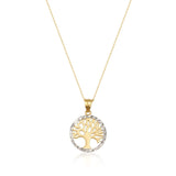 Tree of Life Necklace in 14K Solid Gold - Heon Jewelry