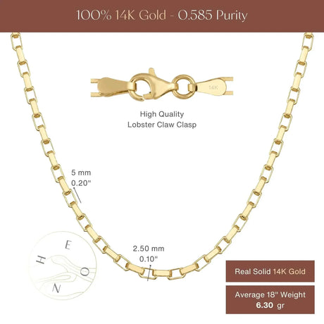 Flat Rectangular Paperclip Link Chain