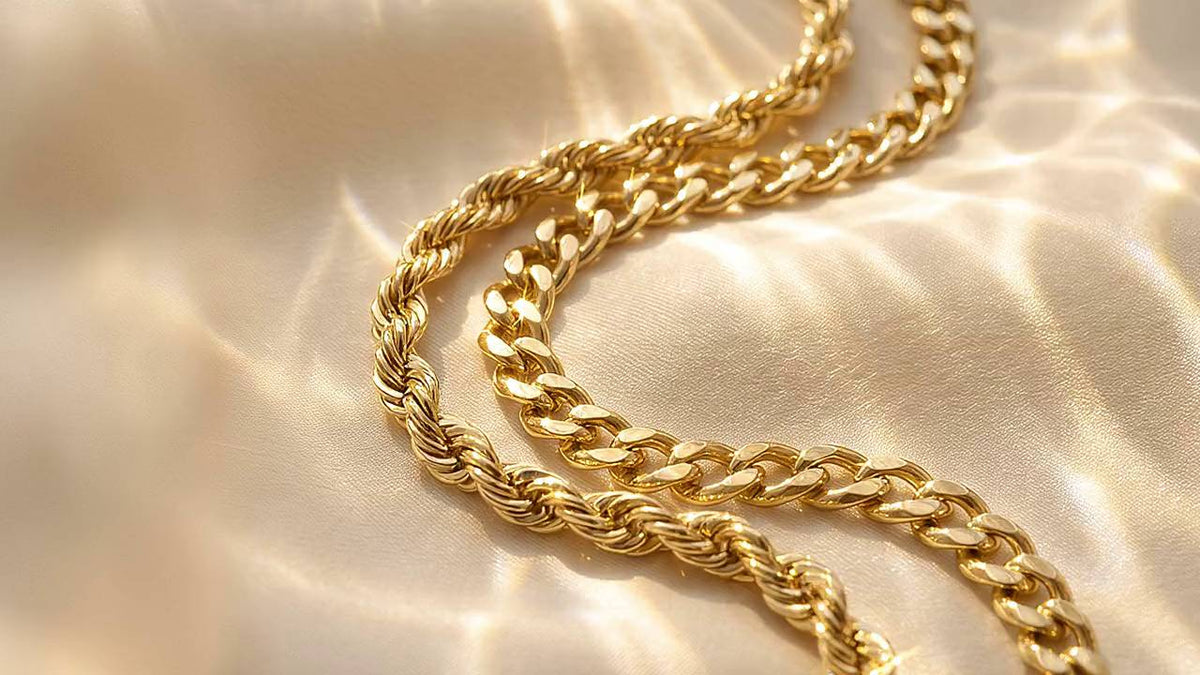 Chaînes en or 14 carats