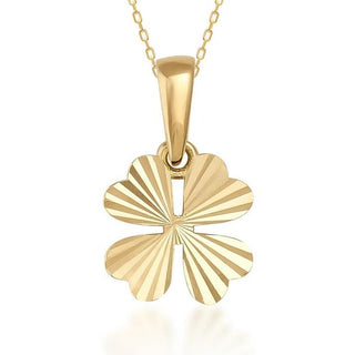Pendentif trèfle à quatre feuilles
