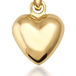 Pendentif cœur bombé