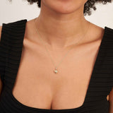 Puffed Heart Necklace 14K Solid Gold 3D Heart Timeless Love Jewelry Gift